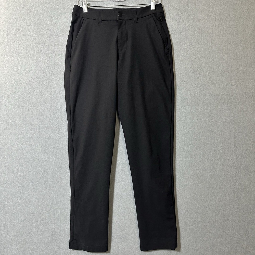 Lululemon Pants Trousers Men's 28x31 Black Tech Golf Office Preppy LM5AO7S GUC